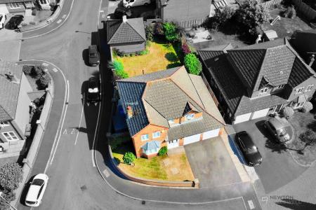 4 bedroom Detached house for sale in Foxglove Drive, Groby, LE6