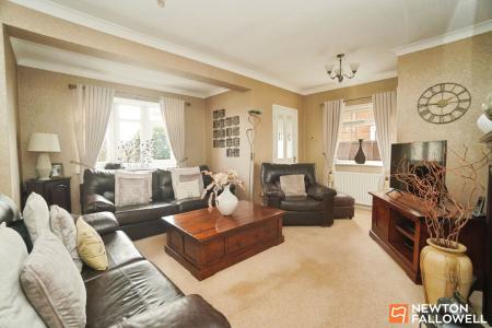 3 bedroom Semi-detached house for sale in Sandhills Close, Belton, LE12