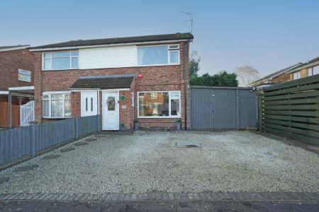 3 bedroom Semi-detached house for sale in Conway Close, Loughborough, LE11