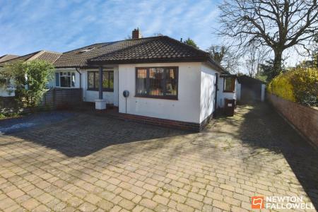 2 bedroom Semi-detached bungalow for sale in Shepherds Close, Loughborough, LE11