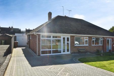 2 bedroom Semi-detached bungalow for sale in Brookside Close, Shepshed, LE12