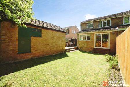 3 bedroom Semi-detached house for sale in Doyle Close, Loughborough, LE11