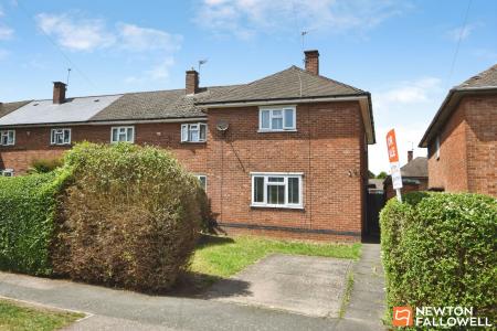 3 bedroom End of terrace house for sale in Sharpley Road, Loughborough, LE11