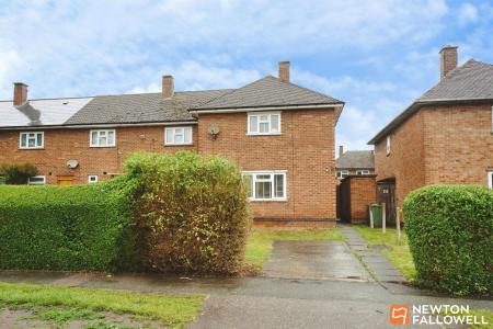 3 bedroom End of terrace house for sale in Sharpley Road, Loughborough, LE11