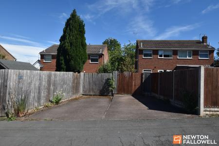 2 bedroom Semi-detached house for sale in Tamworth Close, Shepshed, LE12