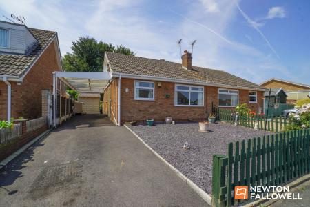2 bedroom Semi-detached bungalow for sale in Swallow Walk, Hathern, LE12