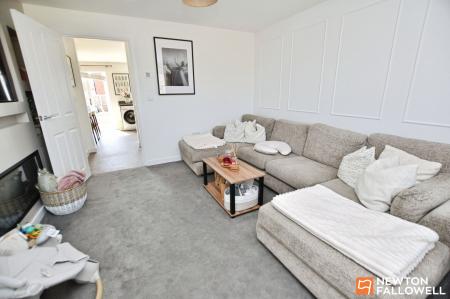3 bedroom Semi-detached house for sale in Buzzard Way, East Leake, LE12