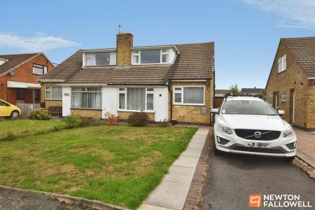 3 bedroom Semi-detached house for sale in Tiverton Road, Loughborough, LE11
