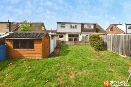 3 bedroom Semi-detached house for sale in Tiverton Road, Loughborough, LE11