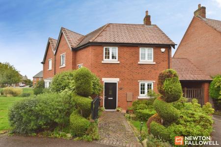 3 bedroom Semi-detached house for sale in Edward Phillipps Road, Hathern, LE12