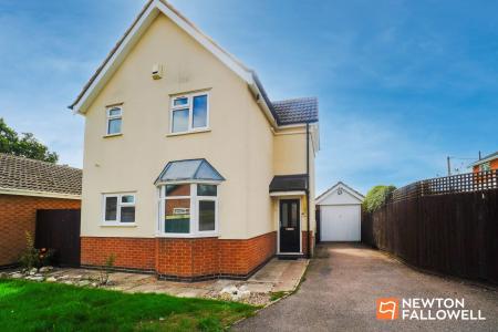 3 bedroom Detached house for sale in Dickens Close, Sileby, LE12