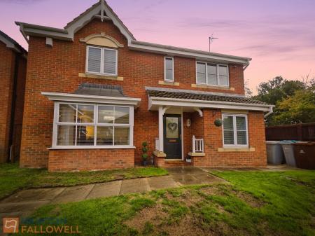 4 bedroom Detached house for sale in Broughton Close, Clipstone Village, NG21