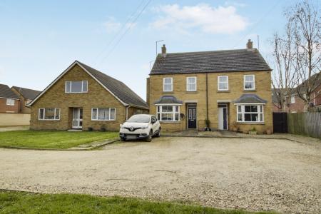 3 bedroom Semi-detached house for sale in Spalding Road, Deeping St. James, PE6