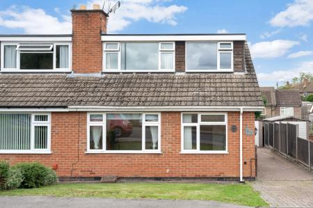 2 bedroom Semi-detached house for sale in No Onward Chain at Croft Gardens, Old Dalby, LE14 3LE