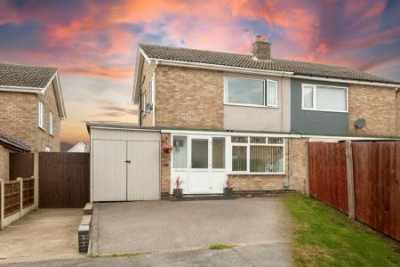 3 bedroom Semi-detached house for sale in New Kitchen on Klondyke Way, Asfordby, LE14 3TW