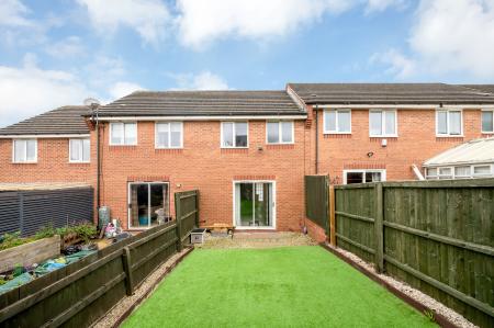 2 bedroom Terraced House for sale in NO CHAIN on Lancers Drive, Melton Mowbray, LE13 0SY