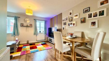 3 bedroom Town house for sale in Three Bed Three Bath at Rossiter Close, Melton, LE13 0NZ