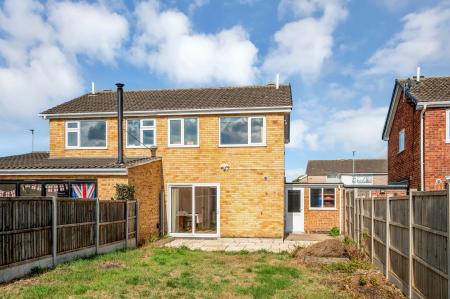 3 bedroom Semi-detached house for sale in Tamar Road, Melton Mowbray, LE13
