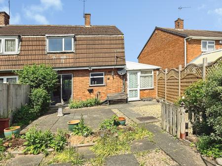 2 bedroom Semi-detached house for sale in Garnett Crescent, Eyres Monsell, Leicester, LE2