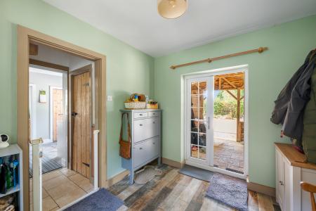 3 bedroom Semi-detached house for sale in Hill Farm Cottage Hill Farm Lane, Bloxholm, LN4