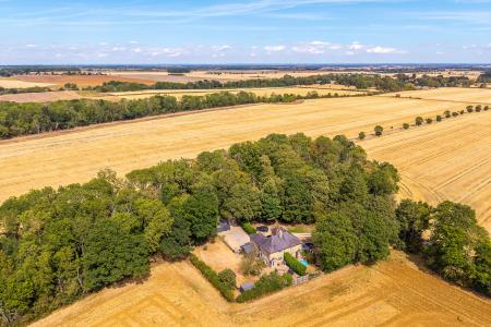 3 bedroom Semi-detached house for sale in Hill Farm Cottage Hill Farm Lane, Bloxholm, LN4
