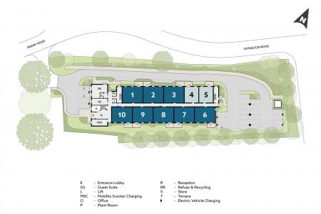1 bedroom Retirement property for sale in Barley Ridge Gardens, Priory Road