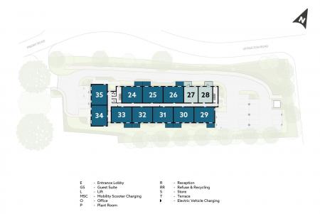1 bedroom Retirement property for sale in Barley Ridge Gardens, Priory Road