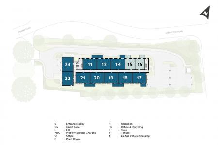 1 bedroom Retirement property for sale in Barley Ridge Gardens, Priory Road