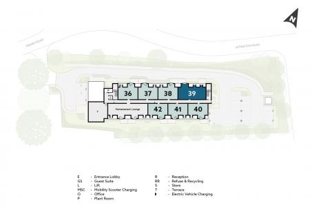 1 bedroom Retirement property for sale in Barley Ridge Gardens, Priory Road