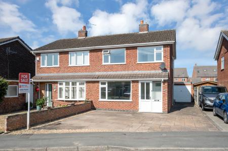 3 bedroom Semi-detached house for sale in Cottesmore Road, Stamford, PE9