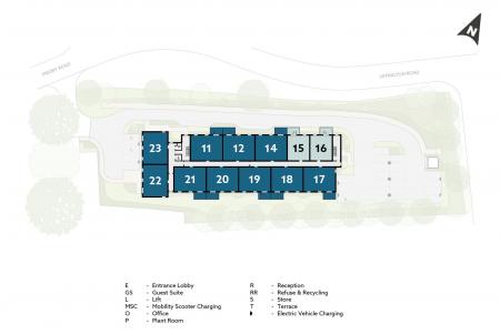 2 bedroom Retirement property for sale in Barley Ridge Gardens, Priory Road, PE9