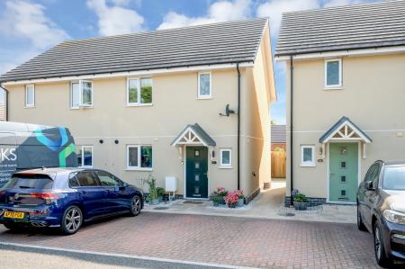 3 bedroom Semi-detached house for sale in Brock Close, Wittering, PE8