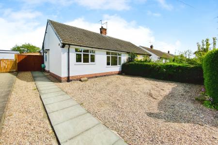 2 bedroom Semi-detached bungalow for sale in Middlefield Road, Cossington, LE7