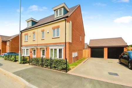 3 bedroom Semi-detached house for sale in Redlands Road, Thorpebury in the Limes, Barkby, LE7