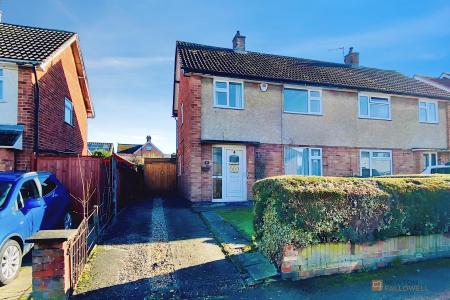 3 bedroom Semi-detached house for sale in Coplow Crescent, Syston, LE7