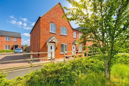 3 bedroom End of terrace house for sale in Linacre Crescent, Syston, LE7