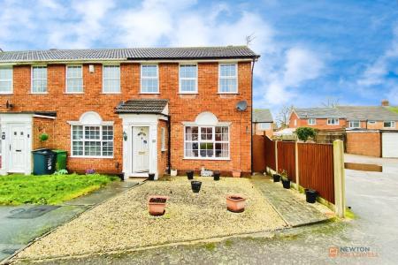 2 bedroom End of terrace house for sale in Cranmer Drive, Syston, LE7