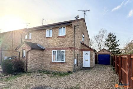 2 bedroom Semi-detached house for sale in Wycliffe Grove, Werrington, Peterborough, PE4