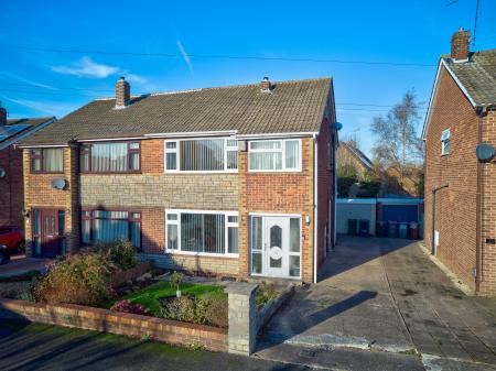 3 bedroom Semi-detached house for sale in St James Avenue, South Anston