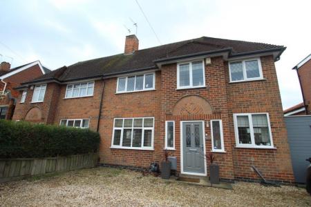 3 bedroom Semi-detached house for sale in Wicklow Drive, Leicester