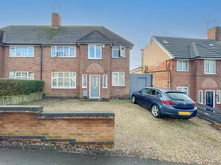 3 bedroom Semi-detached house for sale in Wicklow Drive, Leicester