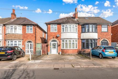 3 bedroom Semi-detached house for sale in Cairnsford Road, Leicester