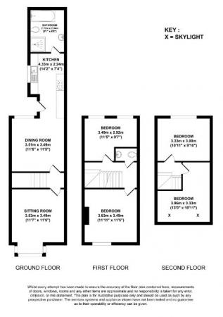 4 bedroom Detached house to let in Dunkirk Road, Nottingham, NG7