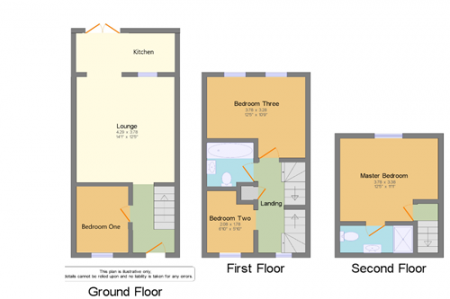 4 bedroom Terraced House to let in 4 Bedroom Student Home - Henry Court (Near City Centre)