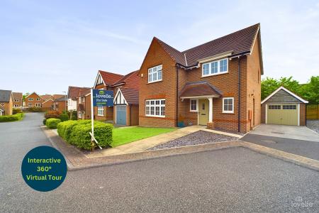 4 bedroom Detached house for sale in Jubilee Place, Barton-upon-Humber, North Lincolnshire, DN18