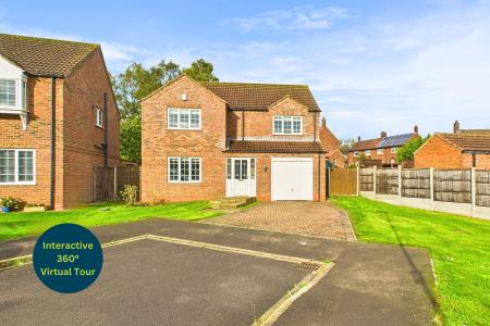 4 bedroom Detached house for sale in Hallam Close, Barrow-upon-Humber, North Lincolnshire, DN19