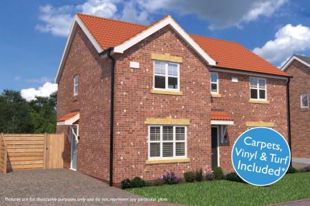 2 bedroom Semi-detached house for sale in Plot 95 - North Street, Winterton, North Lincolnshire, DN15