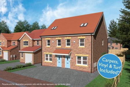 3 bedroom Semi-detached house for sale in Plot 26, Ferry Road, Barrow-upon-Humber, North Lincolnshire, DN19 7BA