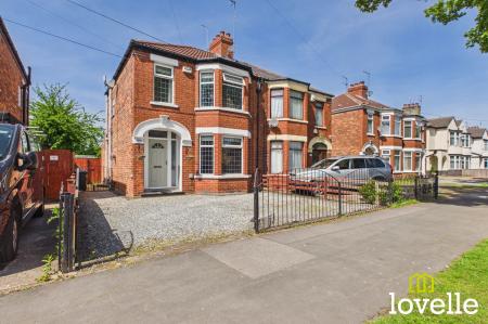 3 bedroom Semi-detached house for sale in Hall Road, Hull, HU6