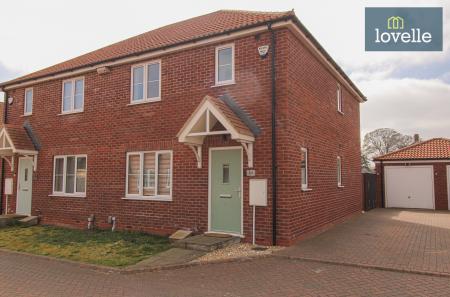 3 bedroom Semi-detached house for sale in Gervase Holles Way, Grimsby, DN33